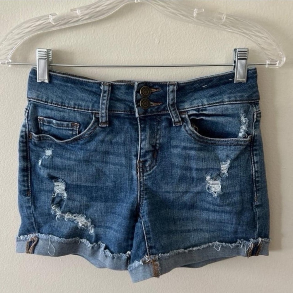 SO Women’s Blue Denim Shorts, Size: 3 (Juniors)